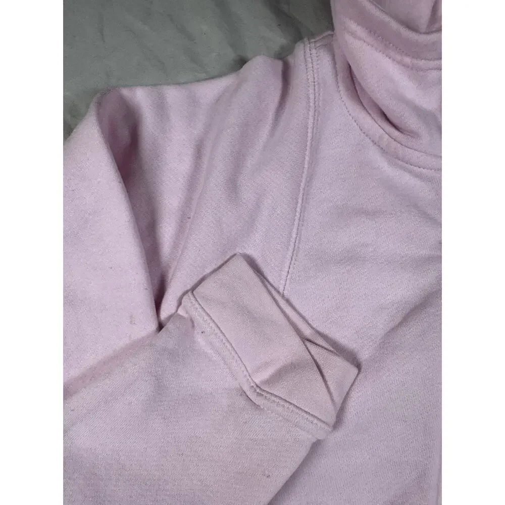 Nike Girls Full Zip Hoodie Large Pink Sweatshirt